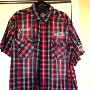 Men’s 2XL Harley Davidson button down